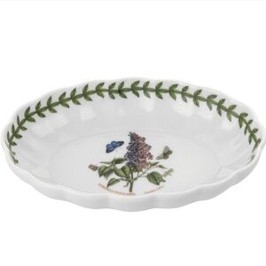 Portmeirion - Botanic Garden 6-inch Fluted Oval Dish, Garden Lilac